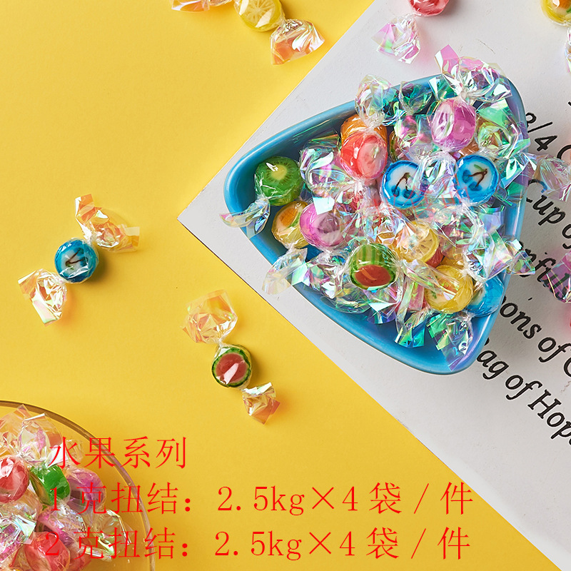 A state Fruit flavor Hard Candy Mini fruit Sliced ​​sugar Australia manual candy Gift box Christmas Customized gifts
