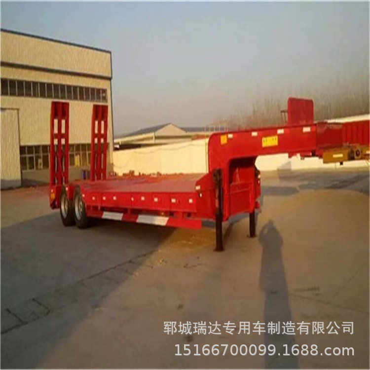 Liangshan Low flat plate Trailer Price Specifications Factory direct sales Low flat plate To configure Quality Assurance