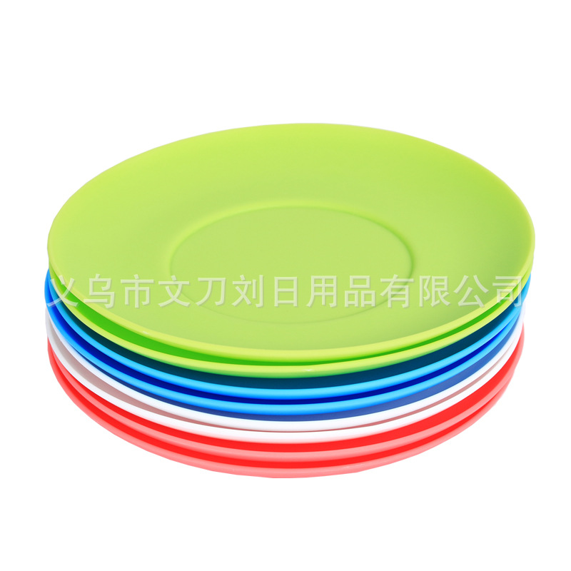 originality lovely fruit plate Dessert A snack household circular Wobble Bone A plate Dish meal snack