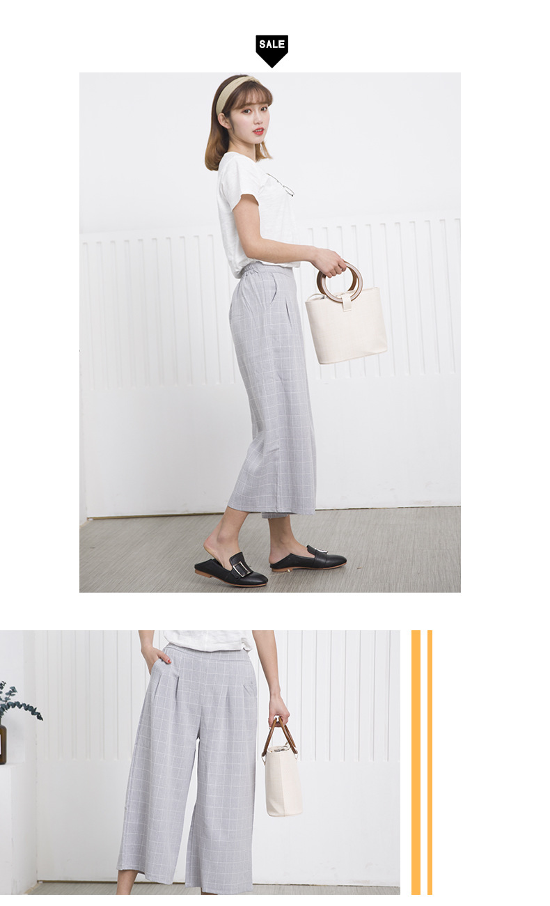 Pentalon léger en lin - Ref 3434461 Image 33