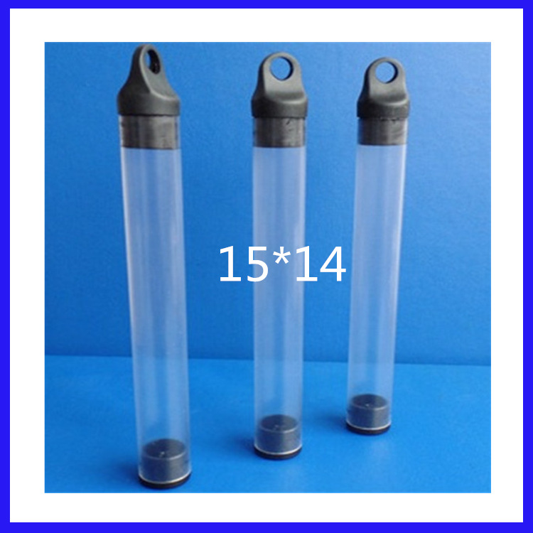 浮漂管厂家供应多功能单支鱼具用品包装管PVC鱼漂管送堵塞