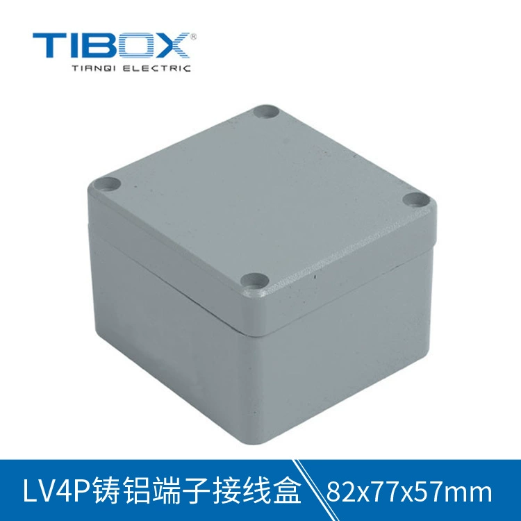 Коробка 82 КС 77 КС 57 гнезда строки терминальной коробки ТИБОС бросила алюминиевую терминальную распределительную коробку расквартировывая коробку ИП66