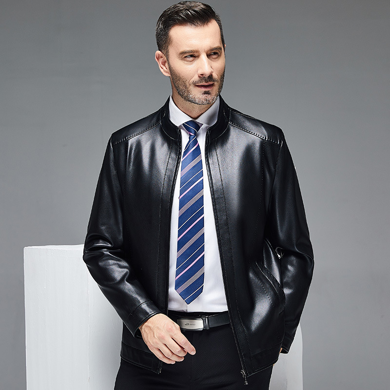 Veste en cuir homme - Ref 3443858 Image 1