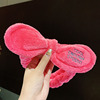 Non-slip headband for face washing, hair accessory with bow, internet celebrity, simple and elegant design, South Korea