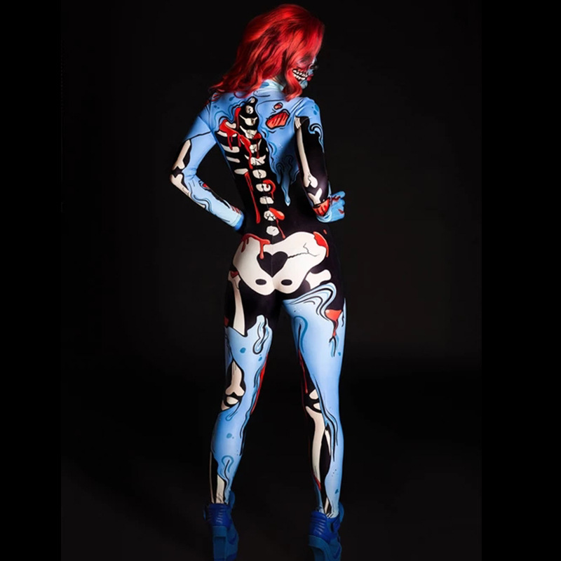 Halloween Costume Masquerade Horror 3D print Jumpsuit NSONF136692