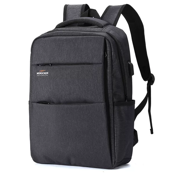 Business Backpack Fashion Computer Bag Men's Korean-style Trendy Travel Backpack Casual Women's logo Printed Student Schoolbag