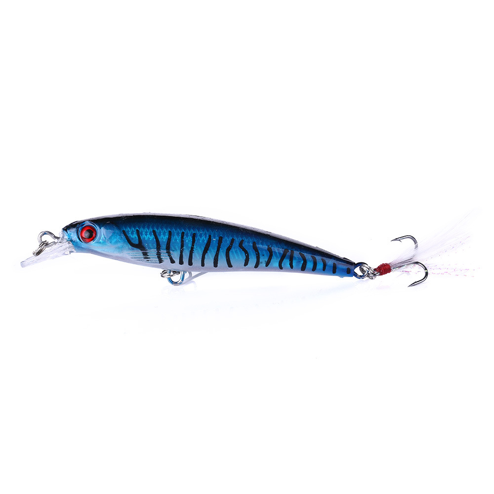 Sinking Minnow Fishing Lures 90mm 8g Hard Plastic Baits Fresh Water Bass Swimbait Tackle Gear