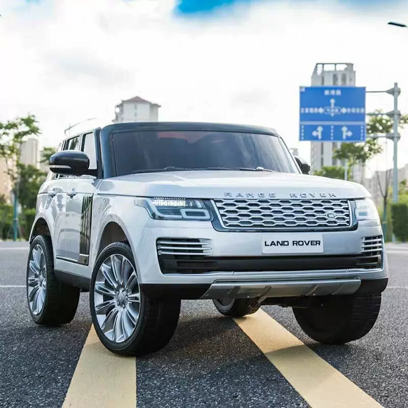 Land Rover, большой электрический транспорт для двоих, внедорожная игрушечная машина с сиденьем, новая коллекция, радиоуправление