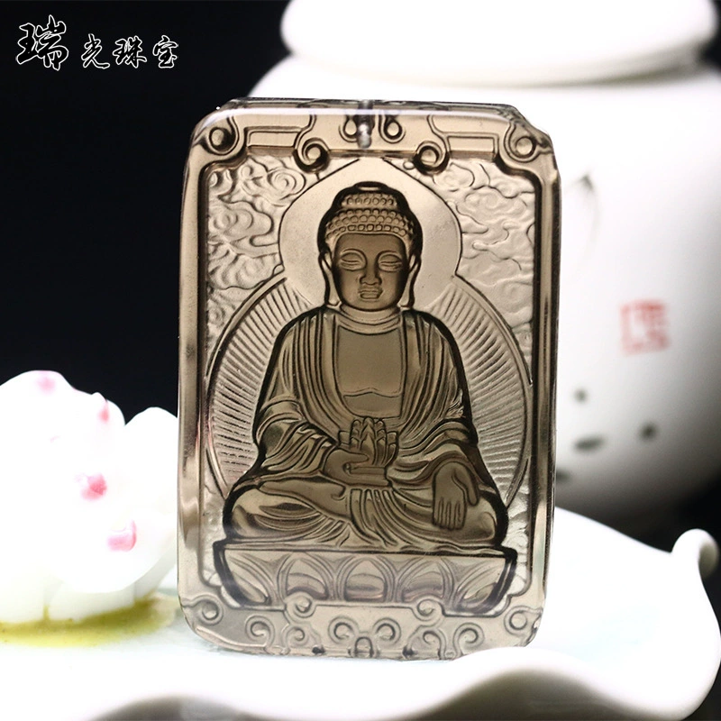 Pendant, Chinese horoscope, ice imitation