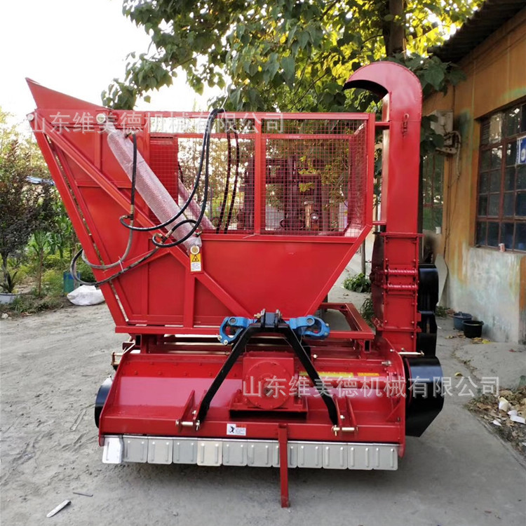 山东出售玉米秸秆粉碎回收机 小麦青贮牧草回收机大型拖拉机牵引