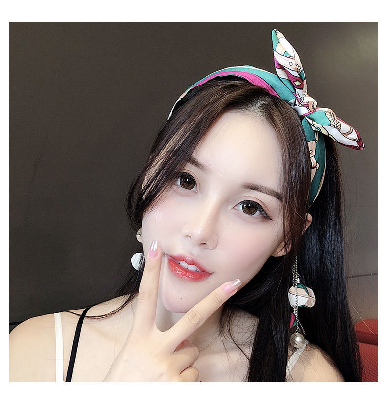 Korean New Fashion Cute Tassel Streamer Bow Tie Cheap Headband Wholesale display picture 20