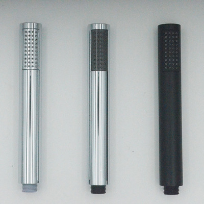 ABS hold Showerhead Plastic shower suit Spray paint Light feel electroplate Round bar Shower Room