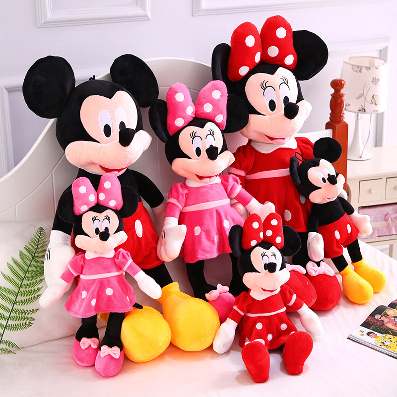 Trill Same item Plush Toys Mickey Mouse Mickey Minnie princess Doll Ragdoll doll Manufactor Direct selling wholesale