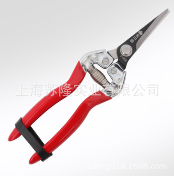 台湾佐川田908摘果剪稀果剪采摘葡萄SK5钢树枝剪园艺插花剪刀