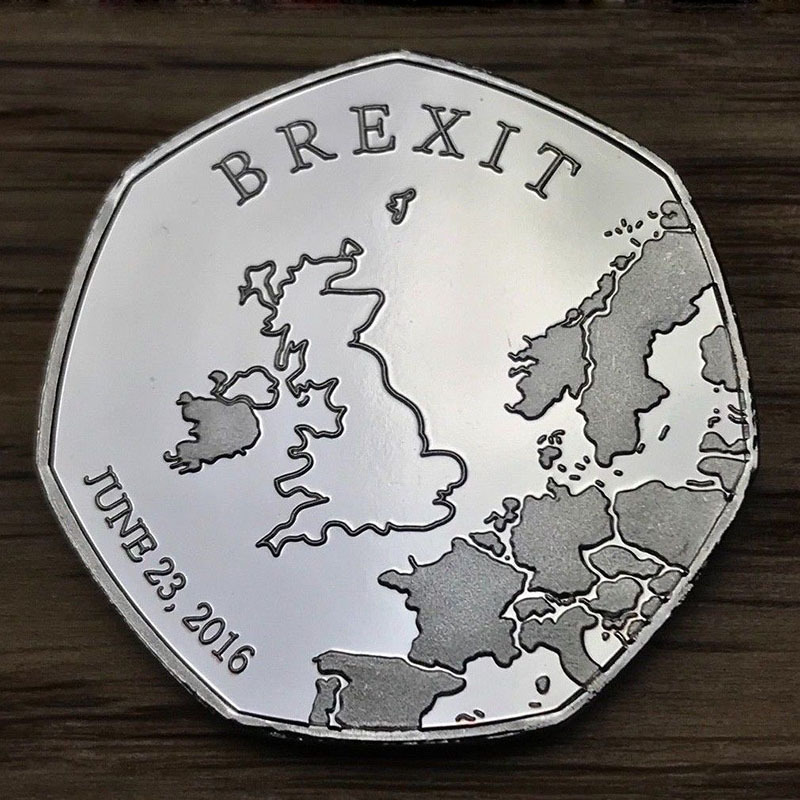 英国脱欧纪念币