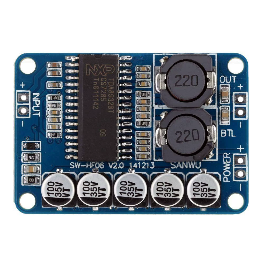 Digital workplace module 35W monocular channel power amplifier module high -power low power consumption TDA8932