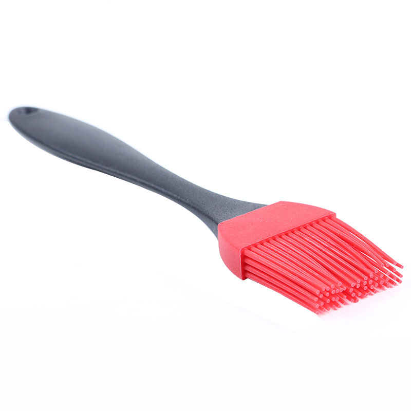 Hornear DIY herramientas 20cm plástico PP mango silicona cepillo barbacoa cepillo aceite silicona pastel limpieza utensilios de limpieza