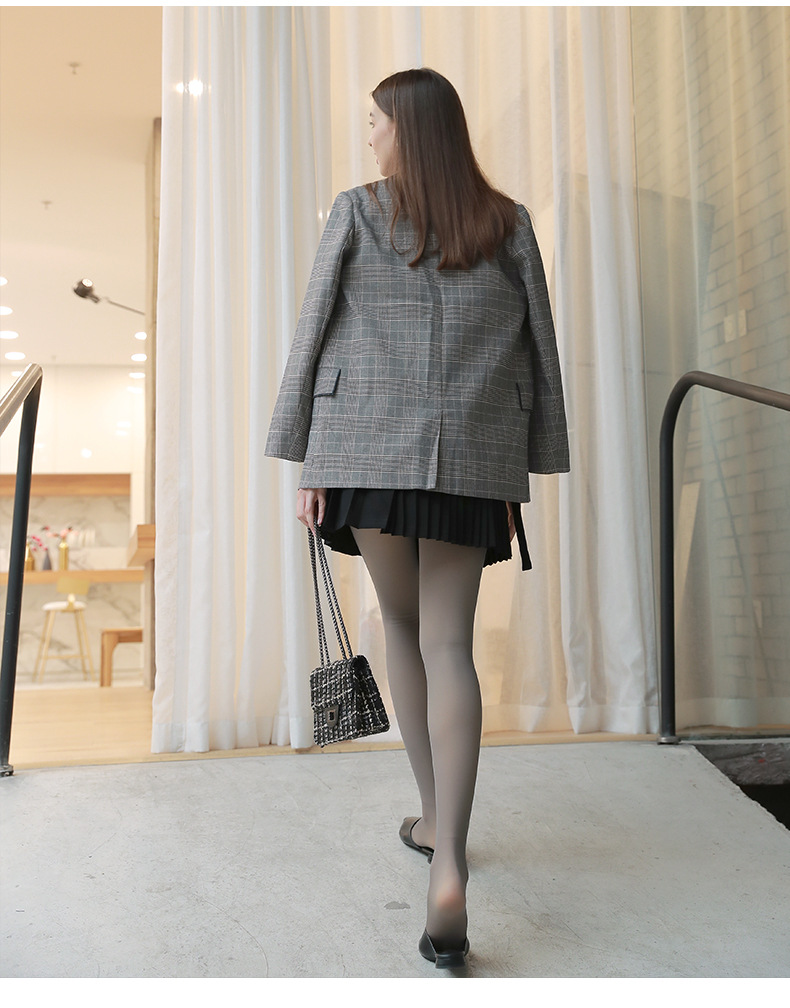 Grey translucent leggings