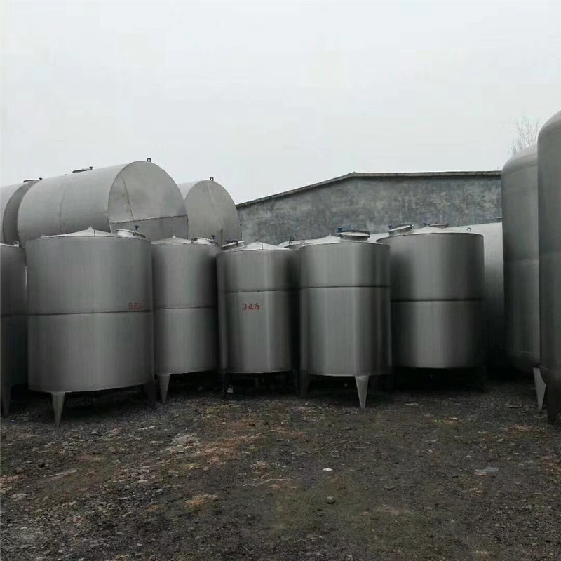 二手不锈钢罐 二手5立方不锈钢储罐 20吨不锈钢304食品储罐