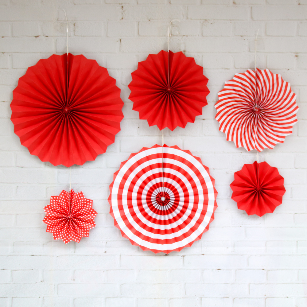 Stripe Paper Decorative Props Party Decorations display picture 9