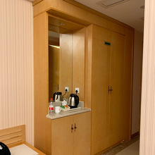 簡約實木衣櫃酒店客房衣櫃 材料多層貼皮木櫃 客房卧室平開門衣櫃