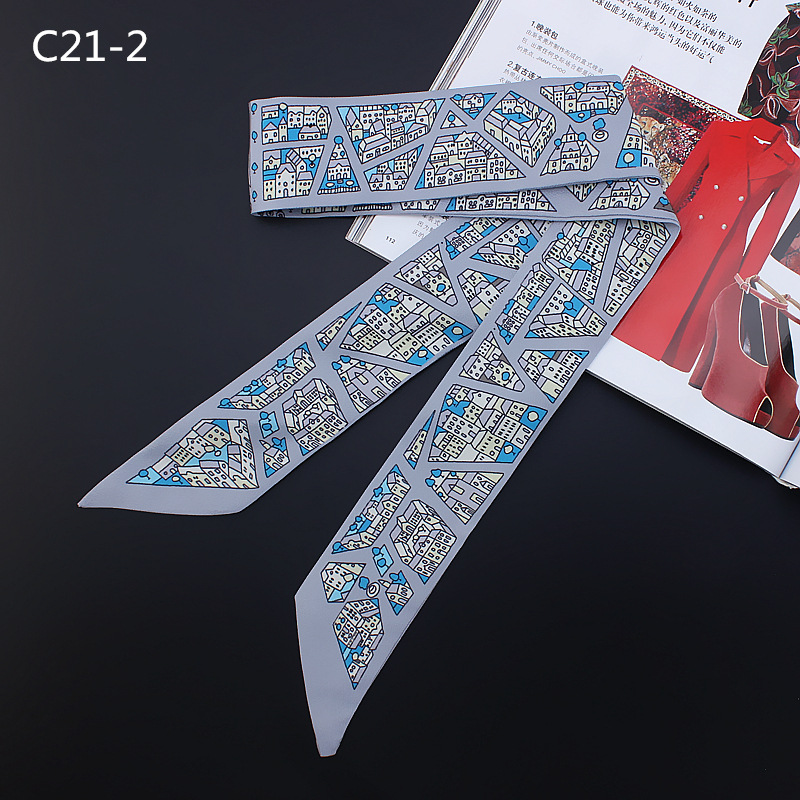 New Streamer Decoration Ribbon High-rise Building Printing Scarf Printing Headscarf display picture 4