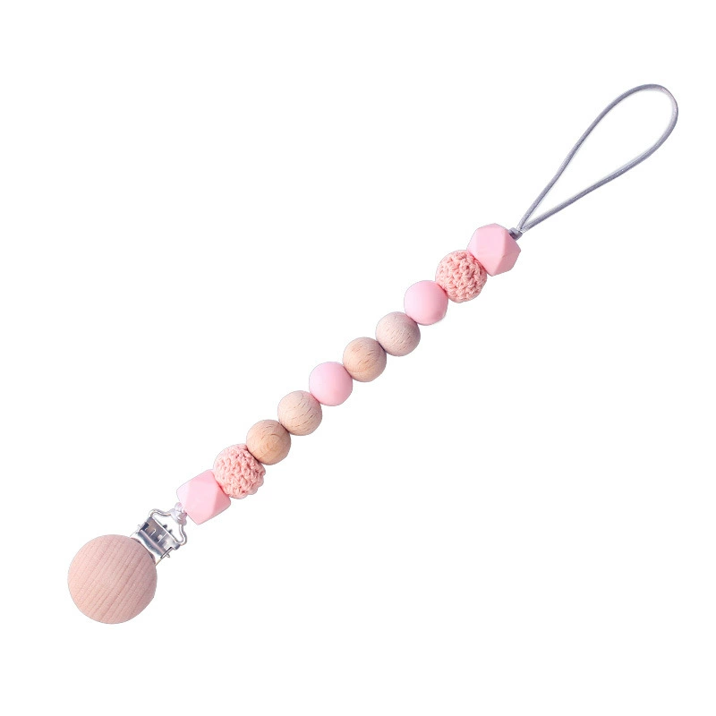 Children's pacifier, lanyard holder, silicone toy, chain, new collection