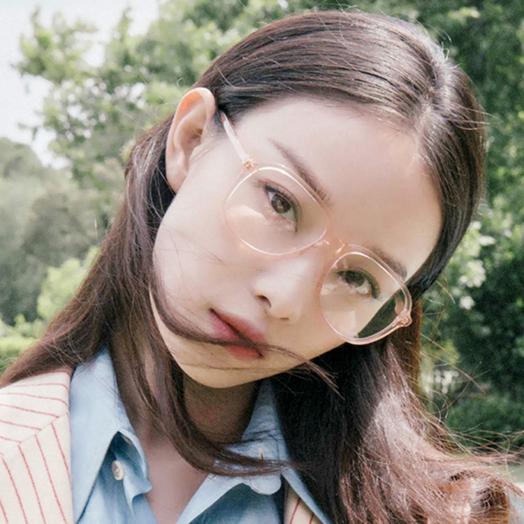 Ni Ni's Same Style Transparent Candy-Colored 8852 Glasses Frame 2019 New Trendy Eyeglass Frame Internet Celebrity Non-Prescription Glasses