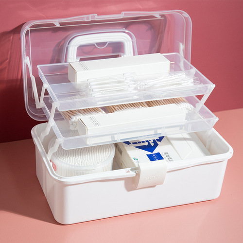 Medicine box household box first aid medical box student art tools stationery storage box for painting multifunctional storage box