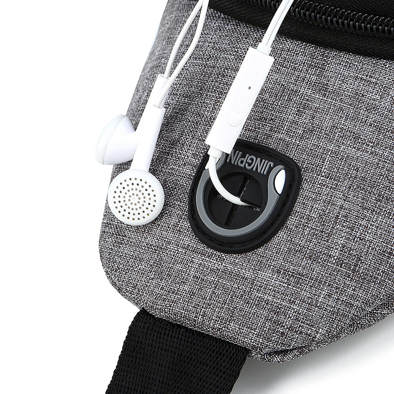 가슴 가방 남자의 크로스 바디 백 캔버스 어깨 가방 캐주얼 작은 가방 배낭 남자 2019 새로운 유행 컴퓨터