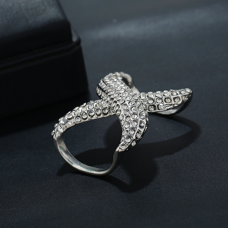 Hebilla de bufanda de moda creativa de estilo coreano simple de las mujeres hebilla de aleación de diamante incrustado elegante bufanda cuadrada bufanda chal hebilla