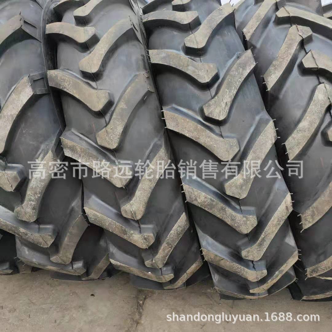 农用轮胎 8.3-24 卢河人字花纹轮胎 9.5-20-24 拖拉机轮胎 11.2-2