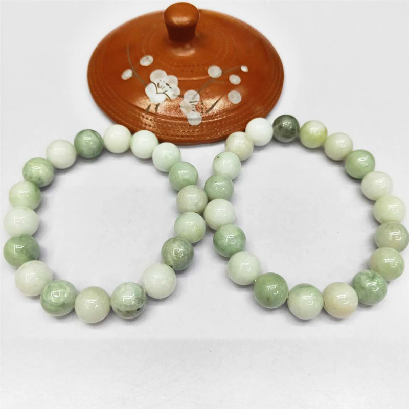 Wholesale of new trendy jewelry natural Tianqing jade bracelets, DIY beaded Maotian jade bracelets, factory direct sales detail image 7
