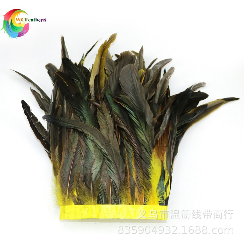 厂家特推2019初夏高品质演出服裙摆装饰黑紫尾花边25-30cm头饰搭详情图10