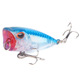 Small Popper Fishing Lures 40mm 2.3g Hard Plastic Baits Fresh Water Bass Swimbait Tackle Gear