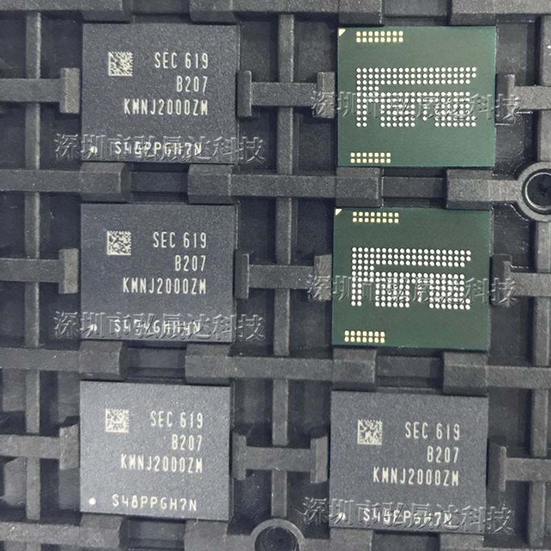KMNJ2000ZM-B207 4GB BGA162 EMCP 32+4 字库芯片 全新原装|ms