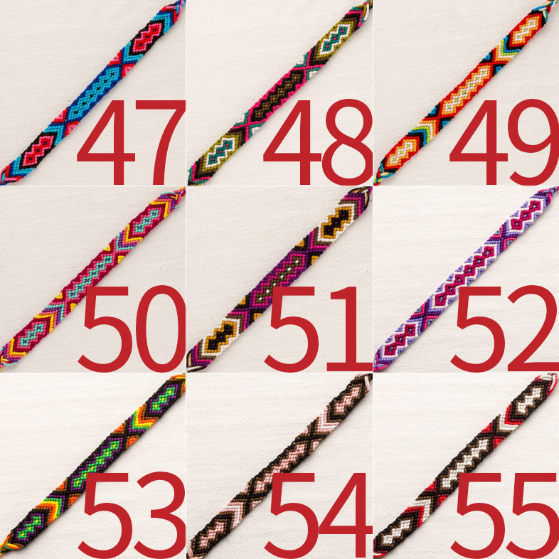 Bracelet en Fil de coton - Ref 3446626 Image 45