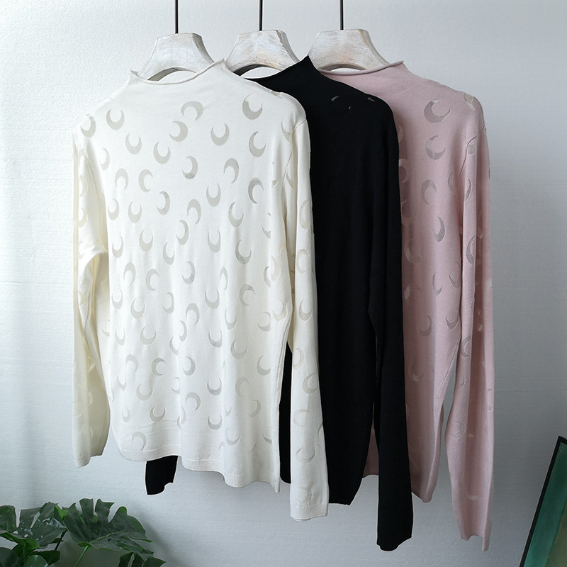 Pull femme en Fibre ammoniacale de cuivre - Ref 3414532 Image 1