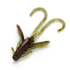 20條裝0.8克仿真蝦 大量 路亞軟餌 仿生魚餌 路亞餌 漁具批發