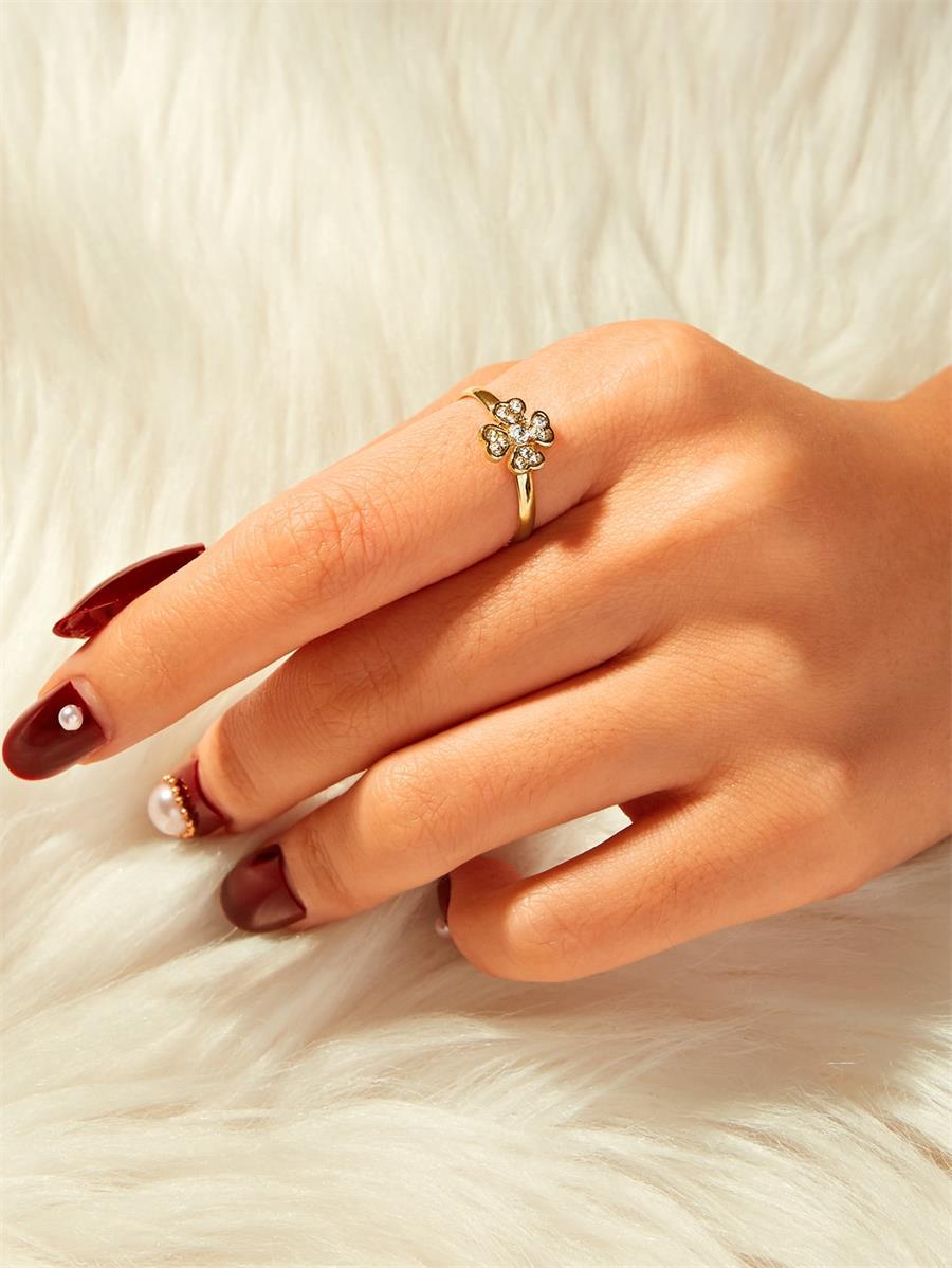 Explosion Style Simple Women Ring Temperament Color Gold display picture 1