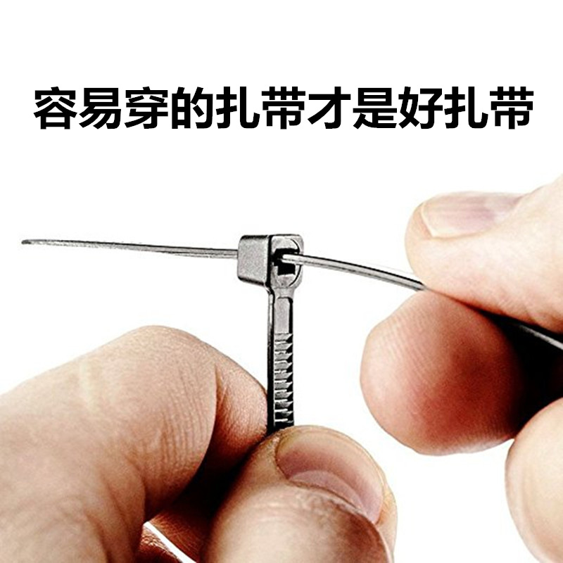 Correa de nailon anti-UV correa de plástico con bloqueo automático correa de cordón para estrangular a los perros correa de nailon de 4*200mm