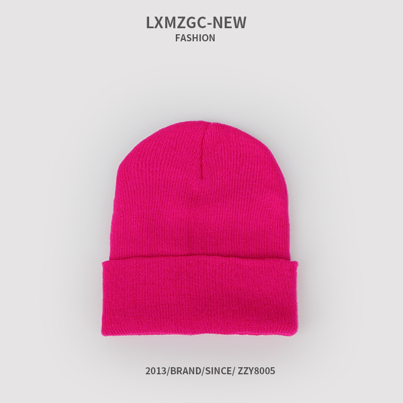 fashion all-match solid color knitted hat  NSTQ21363