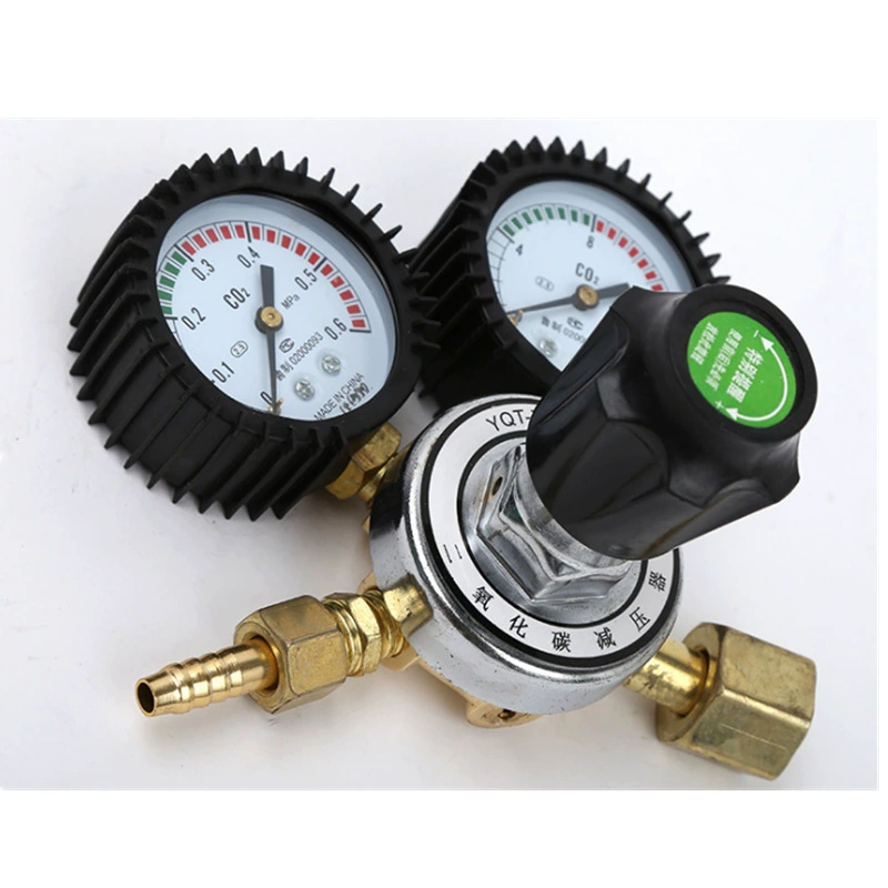 Прямая поставка редуктора давления углекислого газа без нагрева, измеритель углекислого газа, редукционный клапан давления углекислого газа
