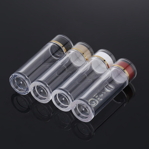 25ml high-end acrylic orchid health care bottle, transparent sealed PS capsule bottle, high-end custom wholesale