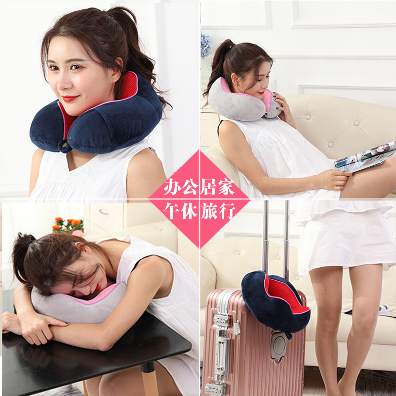 线条颈枕多功能展示