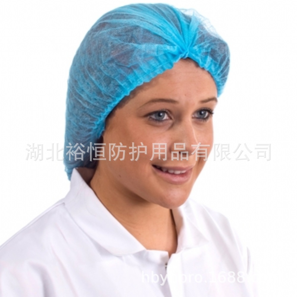 Strip cap Portal cap 10g21 "Non-woven fabric Disposable hats food Industry Hospital Head protect