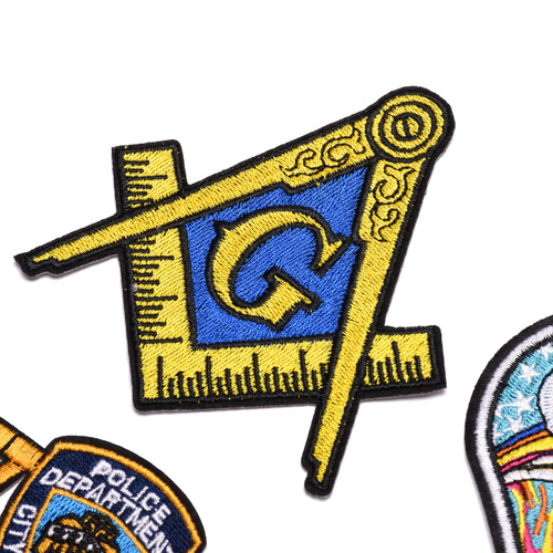 英伦风徽章布贴补丁贴布衣服裤子羽绒装饰贴牛仔刺绣简约徽章贴