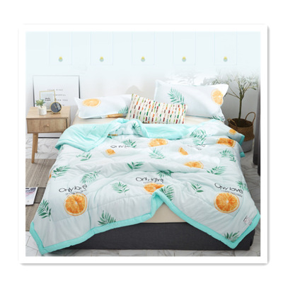 河南郑州发货 水洗棉夏凉被 夏被 空调被 做活动礼品被被子|ru