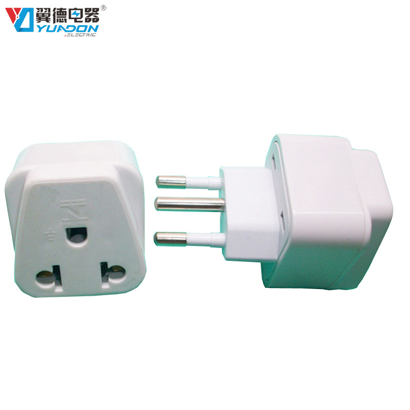 欧规美规转巴西转换插头 美式转巴西转换插头 欧式转巴西转接头