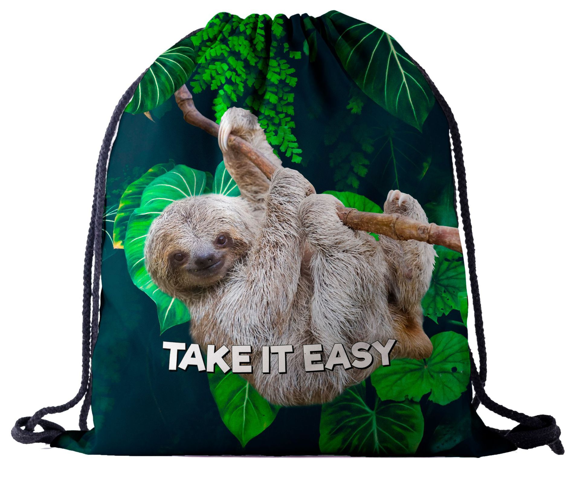 Waterproof Animal Flower Travel Street Drawstring Backpack display picture 14